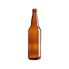 Botella de Cerveza Ambar 650 ml - Importada - Caja 12 Piezas